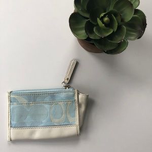 Coach Blue C Coin Purse